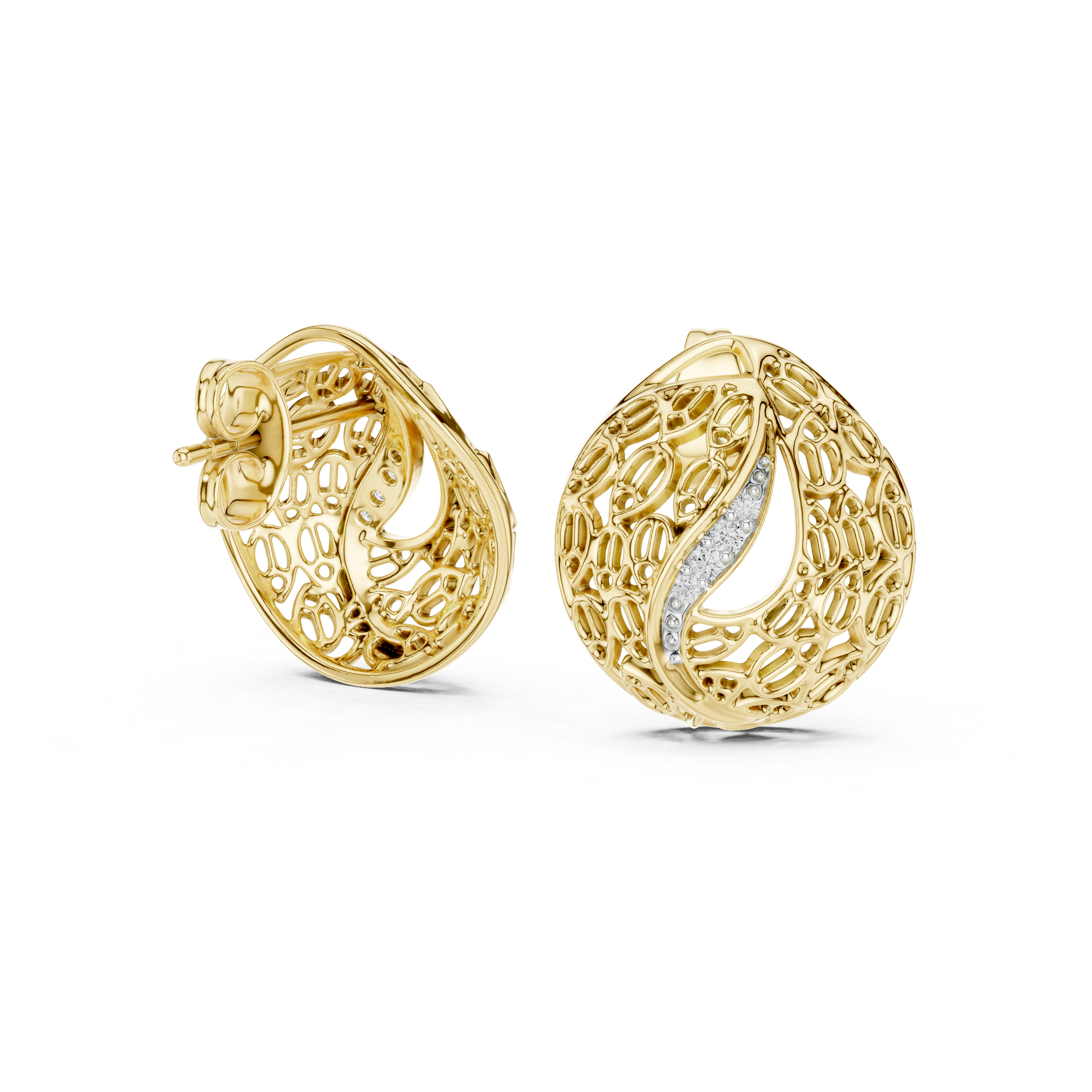 Traditional bridal choker with heavy gold detail.
