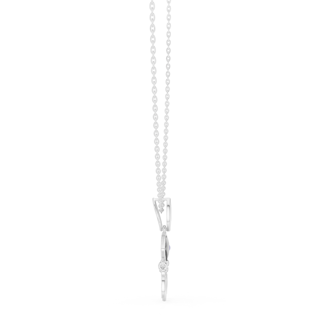 Elegant statement necklace featuring bold centerpiece and dramatic styling.