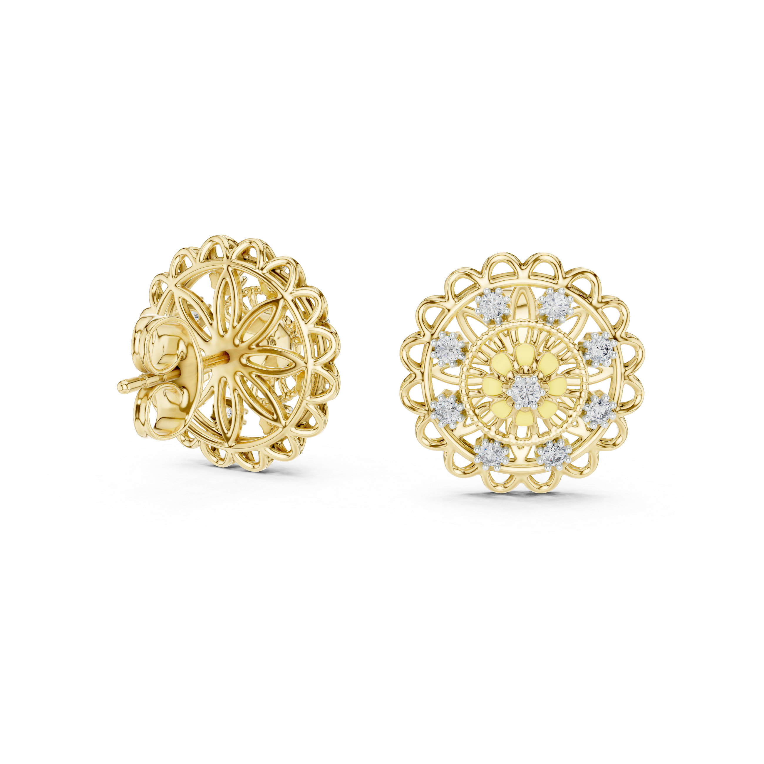 Classic gold nose hoop with smooth design.