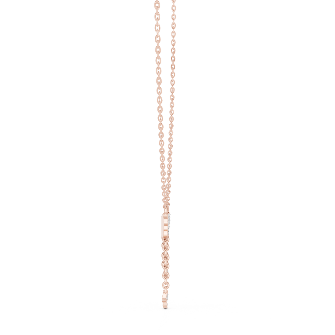 Modern chain bracelet featuring bold metal links.