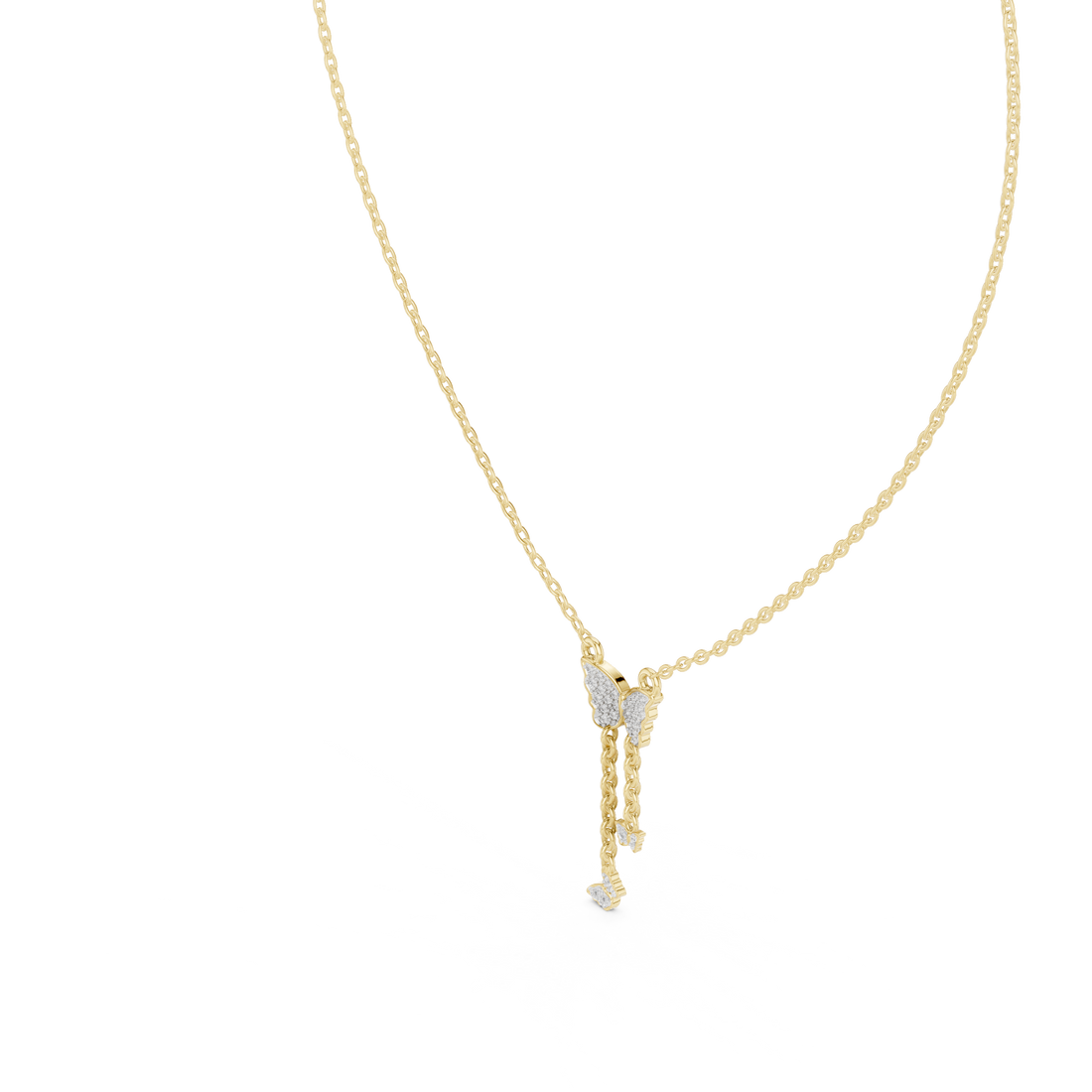 Elegant gemstone pendant featuring sapphire centerpiece.