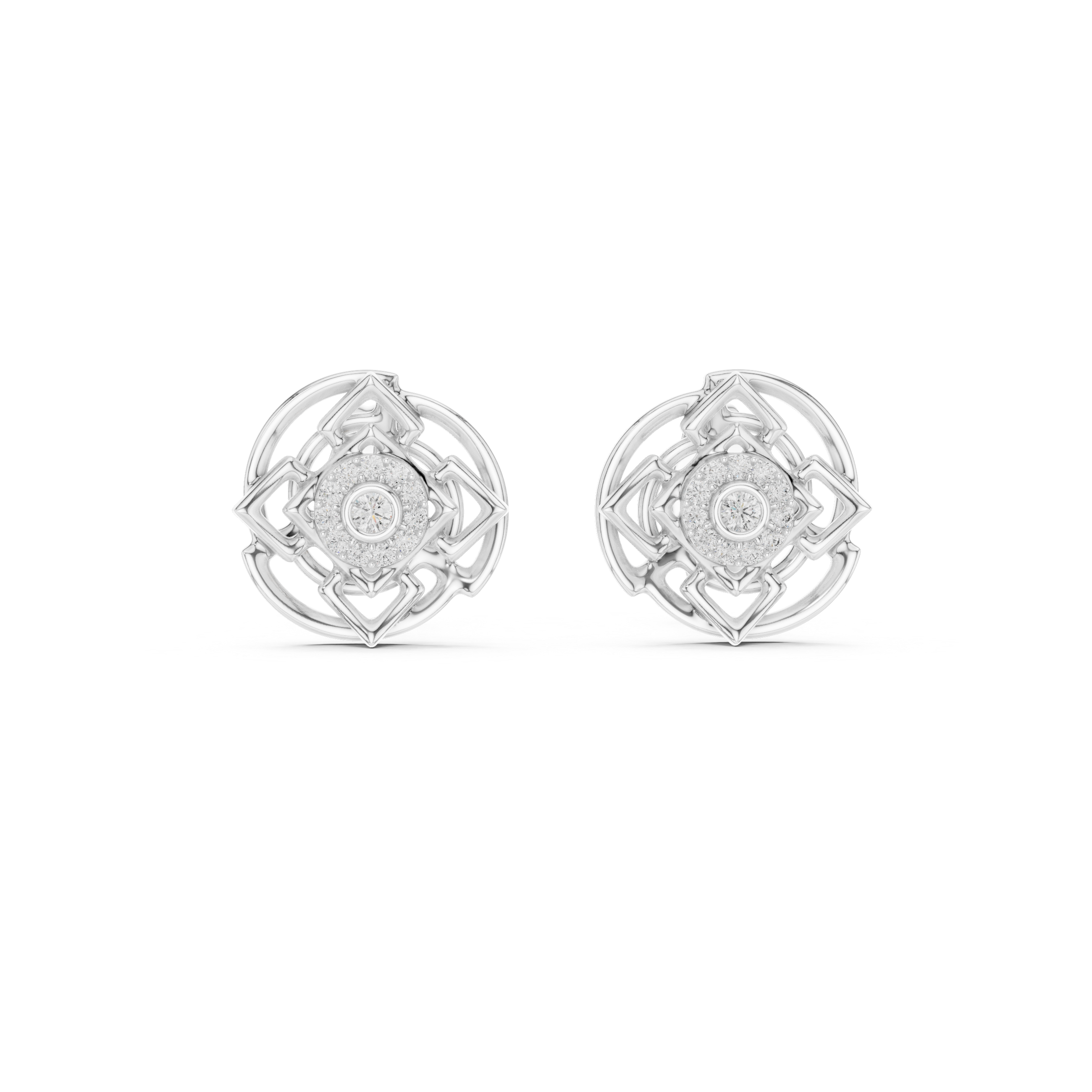 Pearl drop earrings with smooth finish.