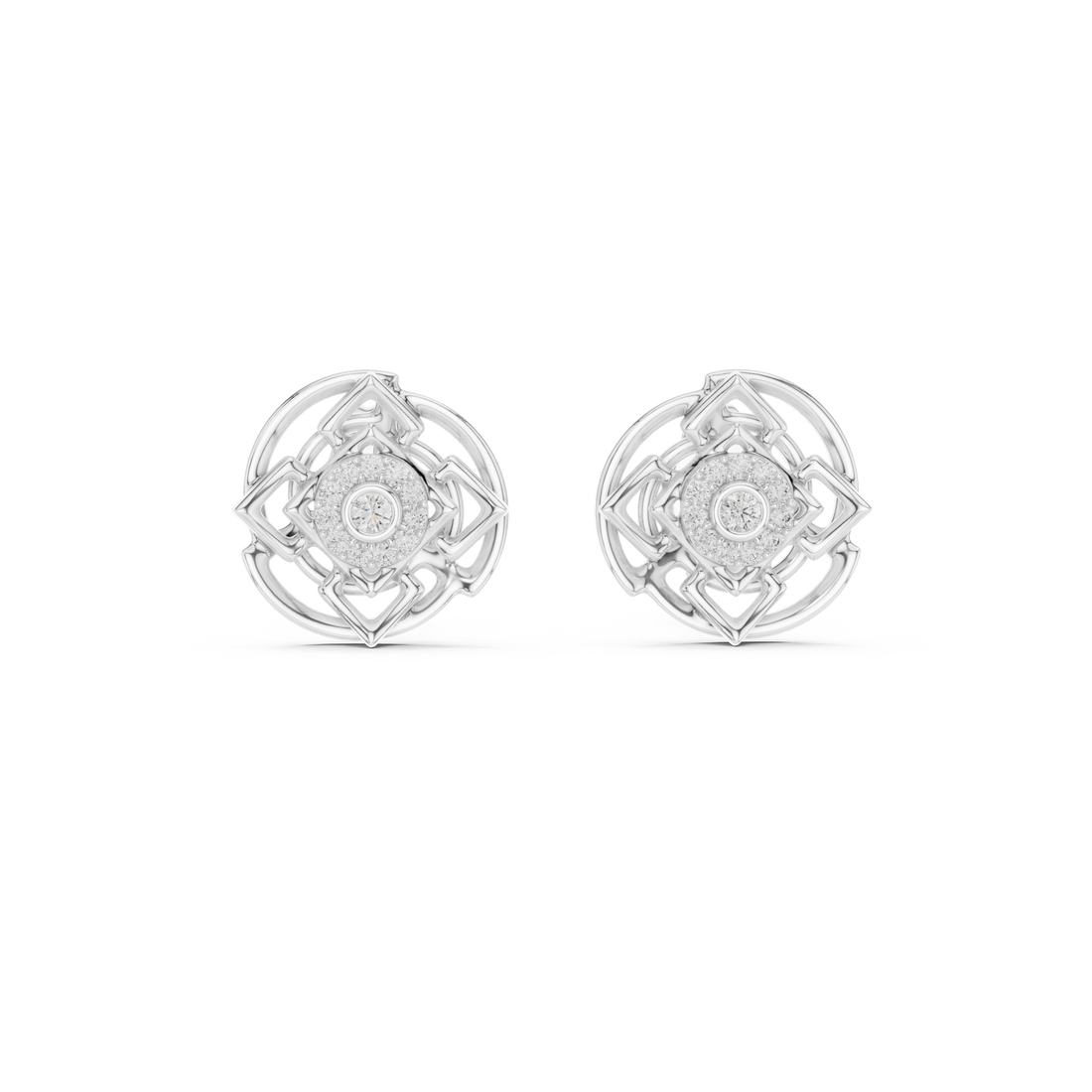 Pearl drop earrings with smooth finish.