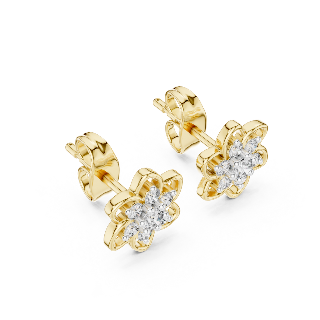 Bridal jewellery set with matching accessories.
