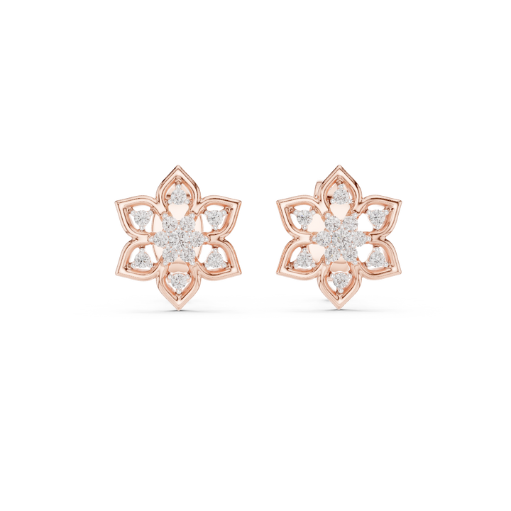 Textured hoop earrings with engraved detail.