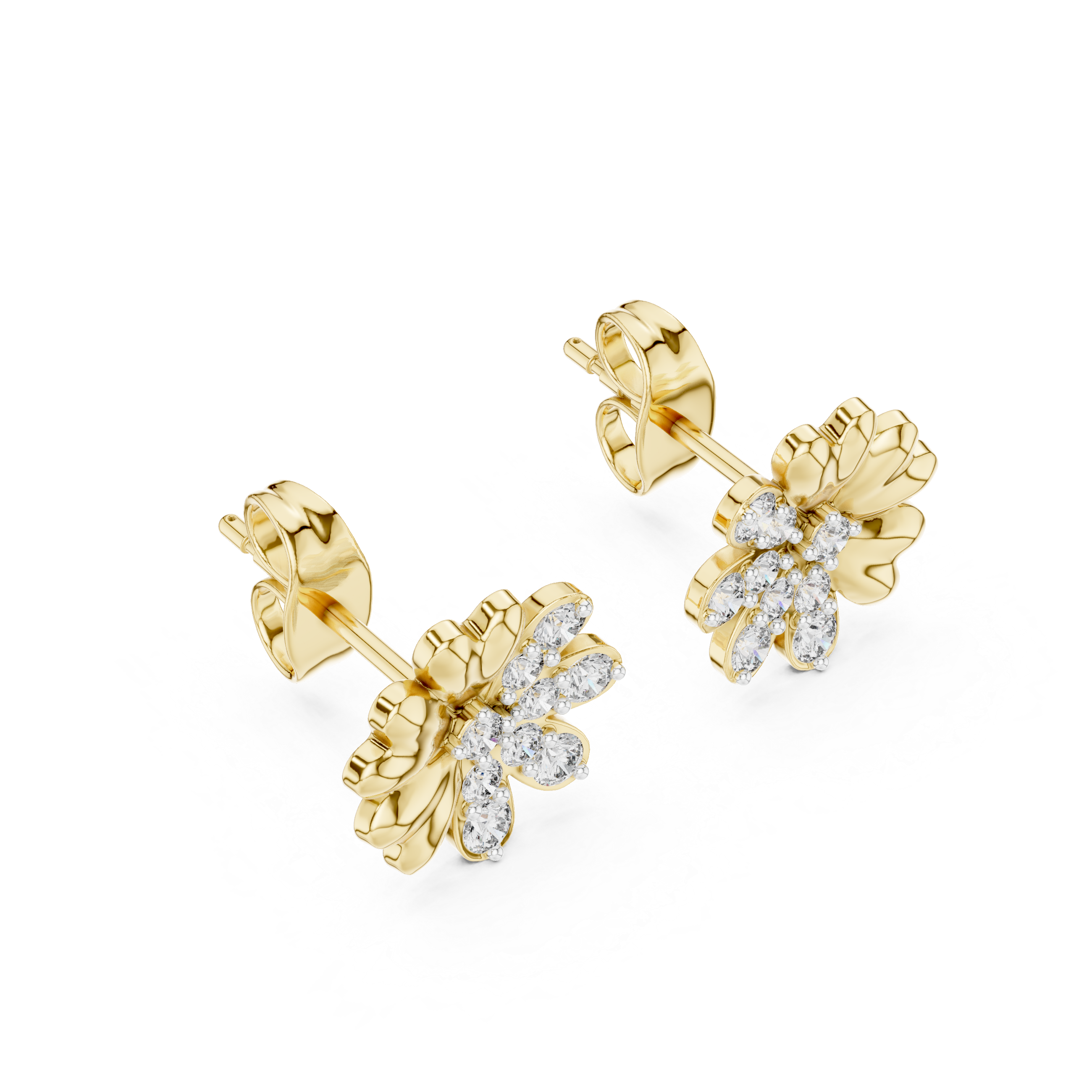 Classic gold wedding set with elegant style.