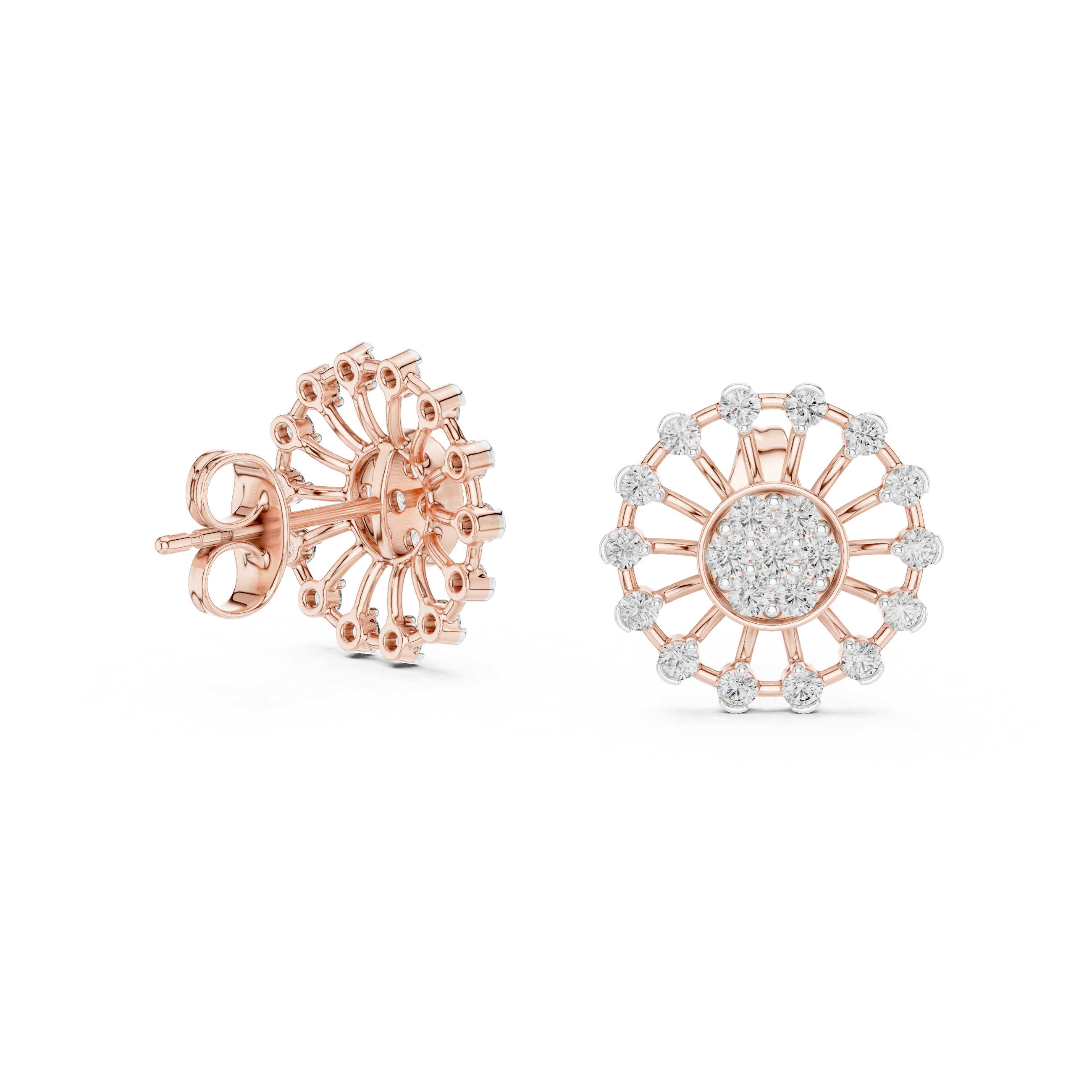 Decorative fashion ring with modern detail.