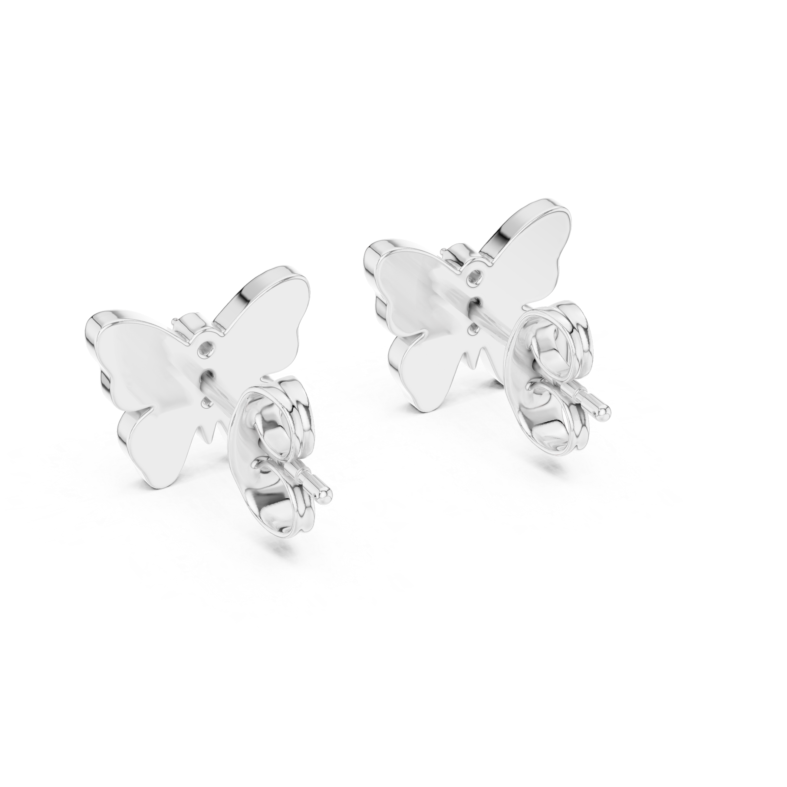 Floral ring with petal-shaped detailing.