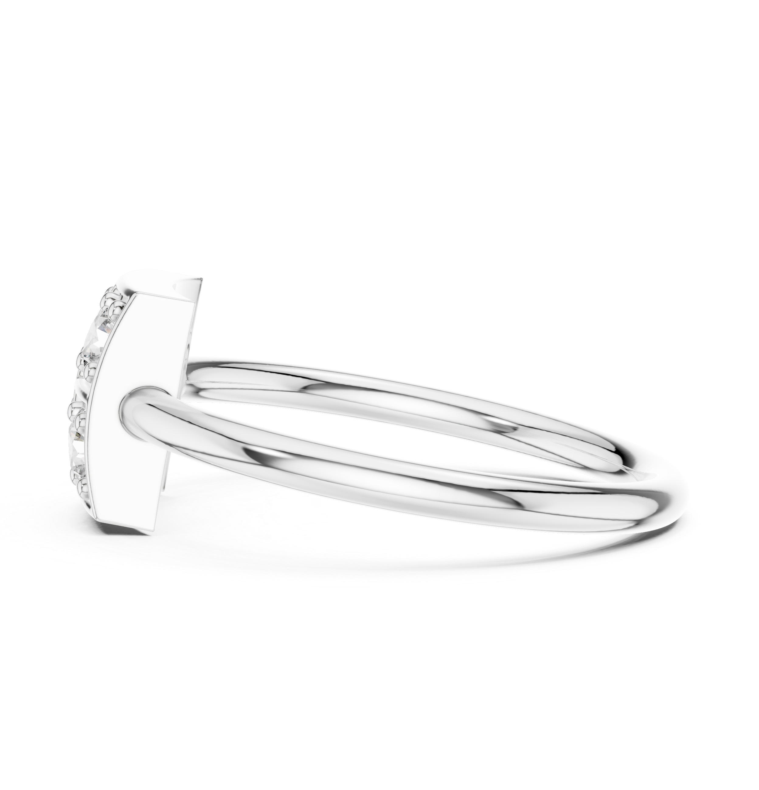 Sleek ear cuff earrings with wrap design.