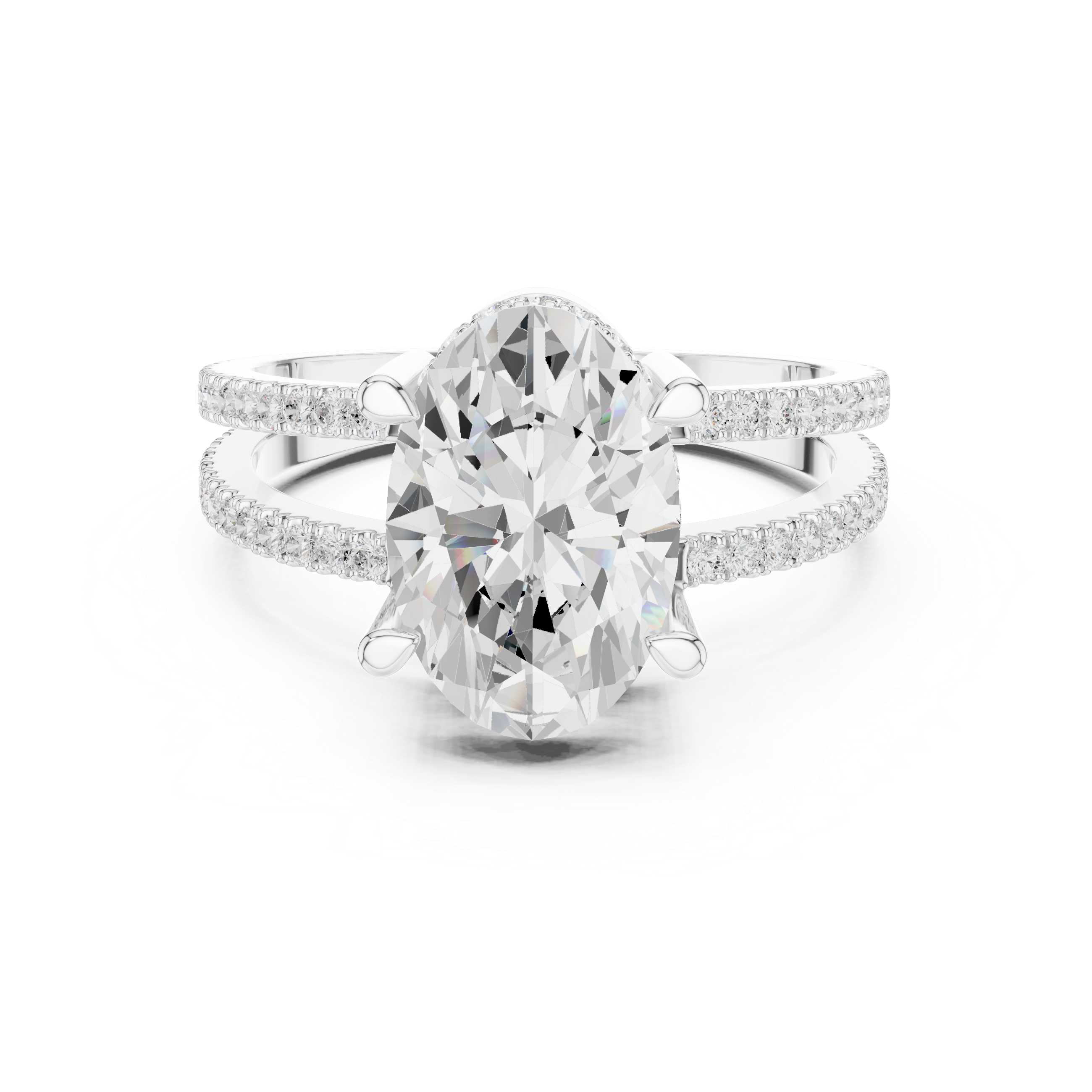 Luxury bridal jewellery set with ornate detail.