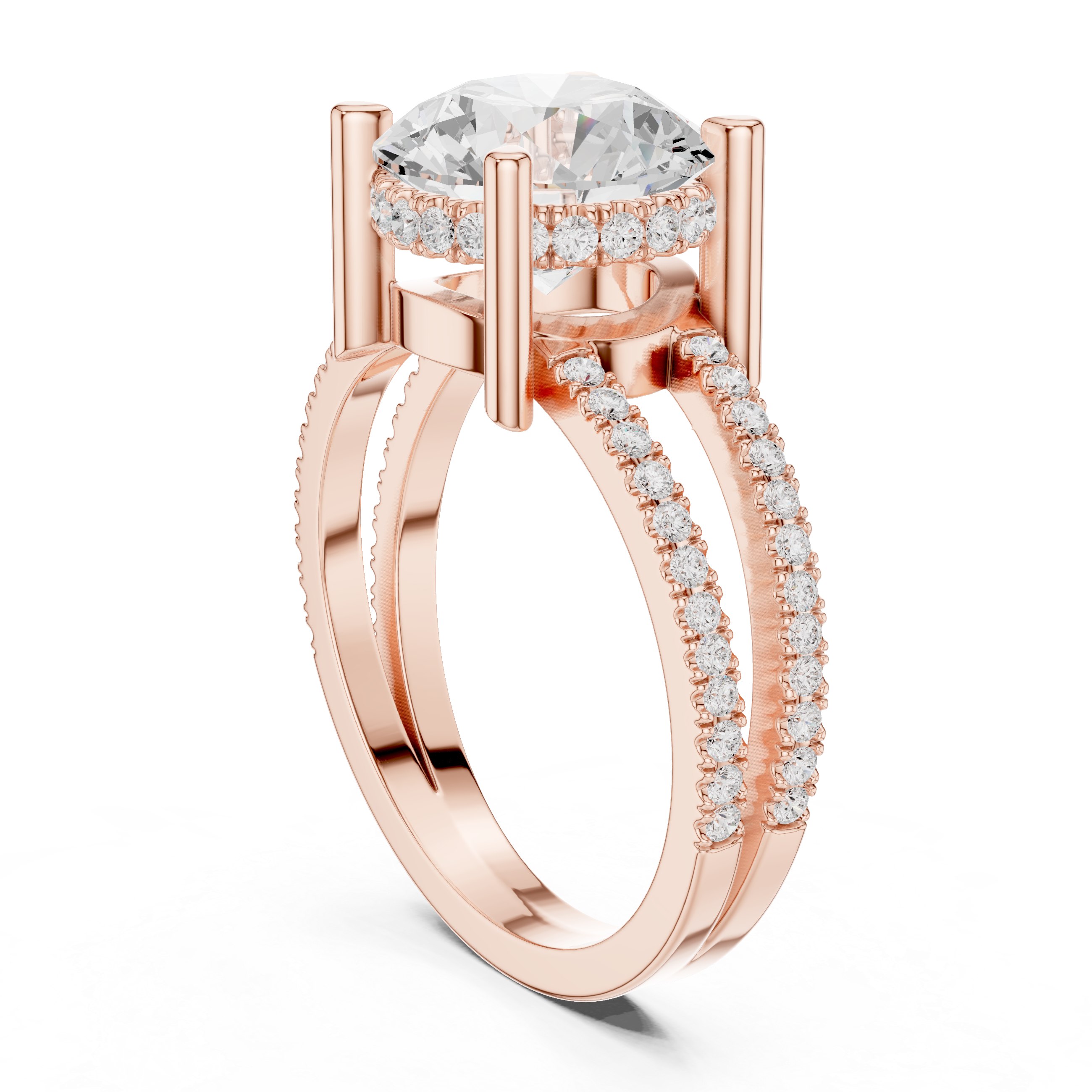 Smooth gemstone toe ring with sparkling finish.