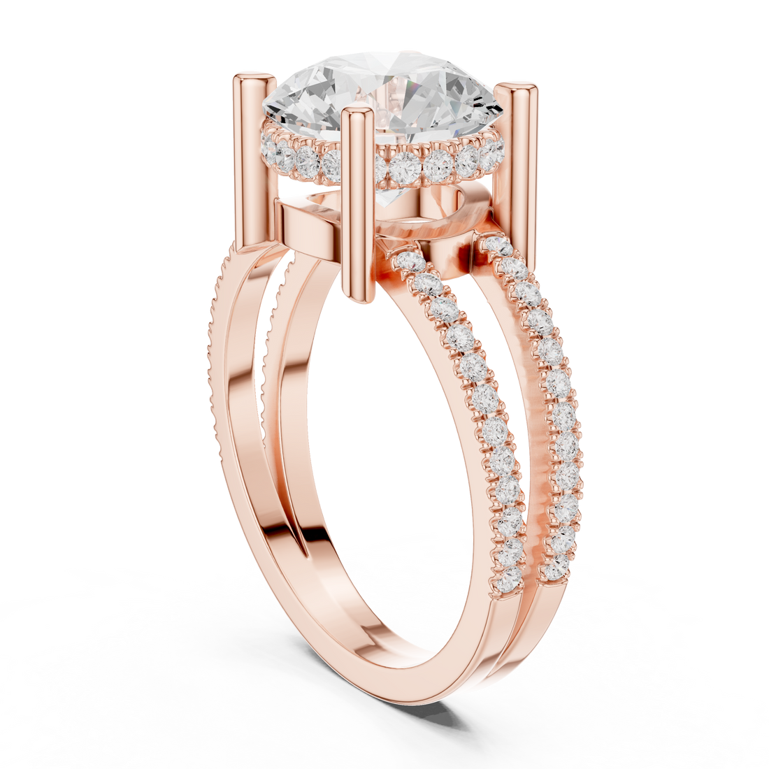 Smooth gemstone toe ring with sparkling finish.