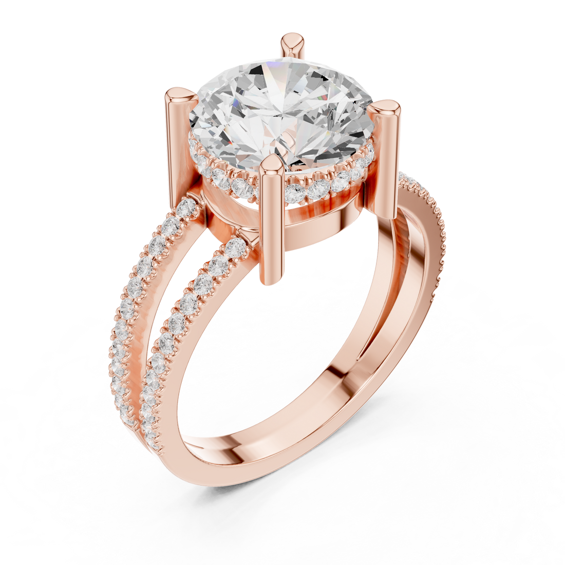 Plain toe ring with polished surface.