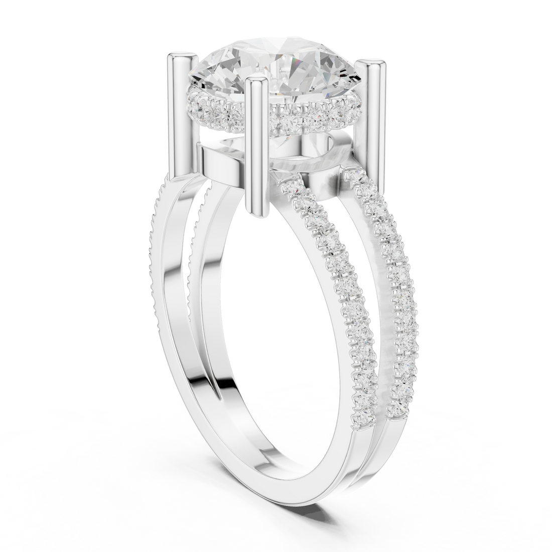 Floral carved toe ring with elegant detail.