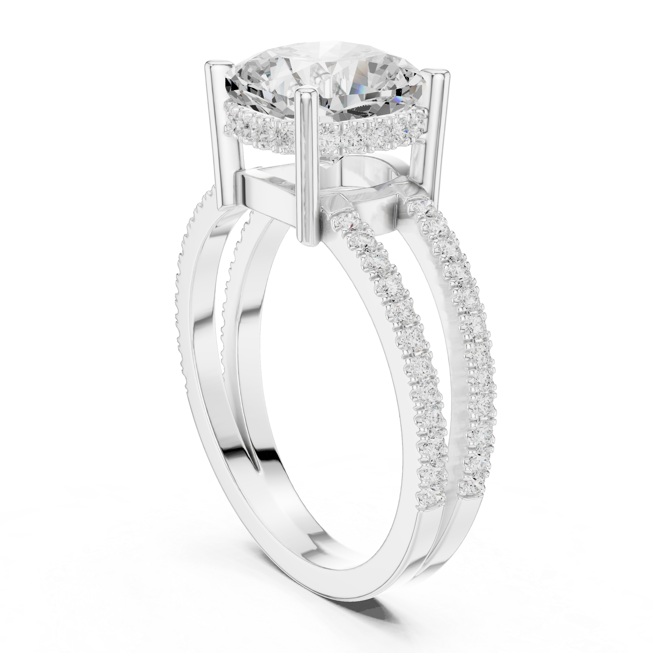 Classic toe ring with smooth edges.