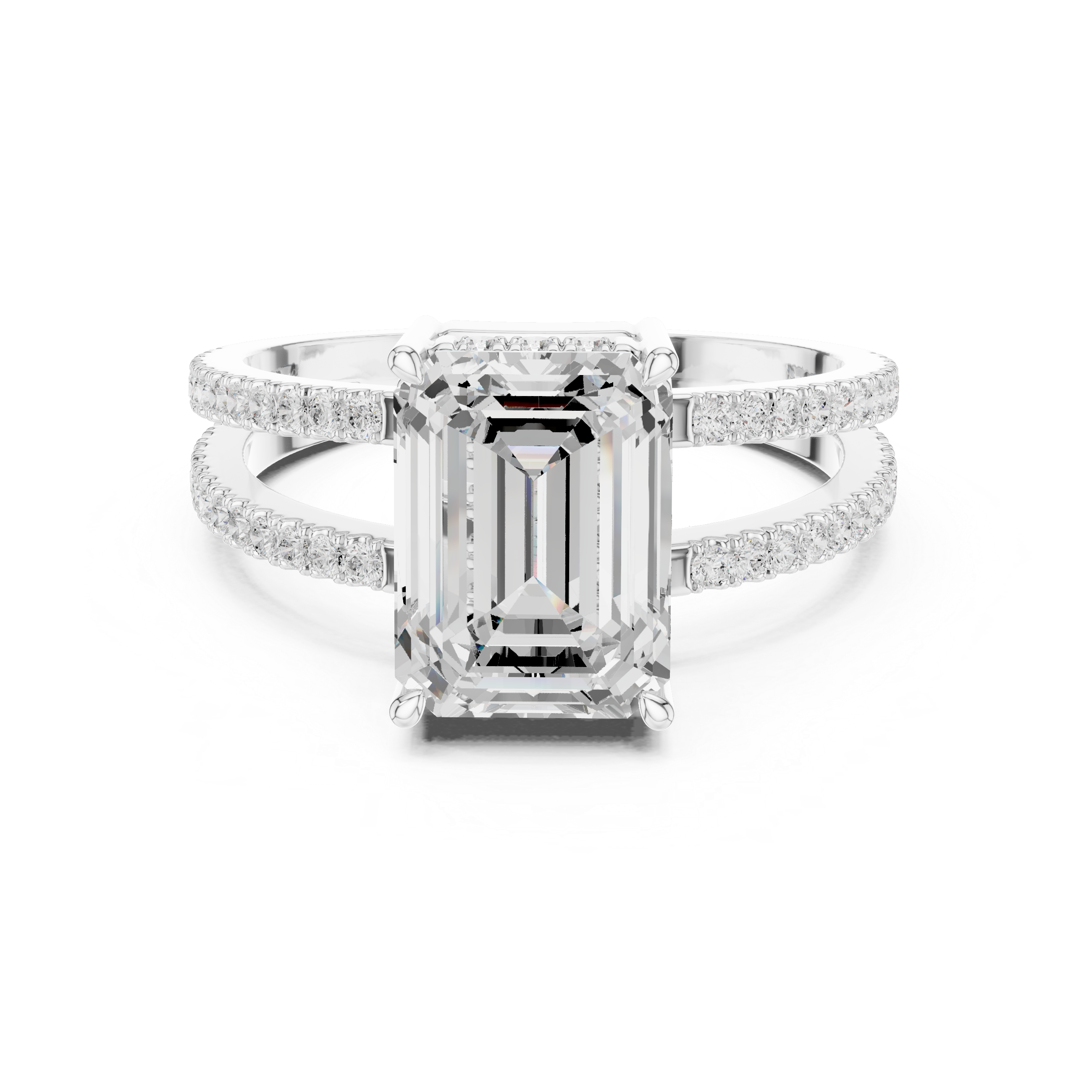 Adjustable baby ring with smooth edges.