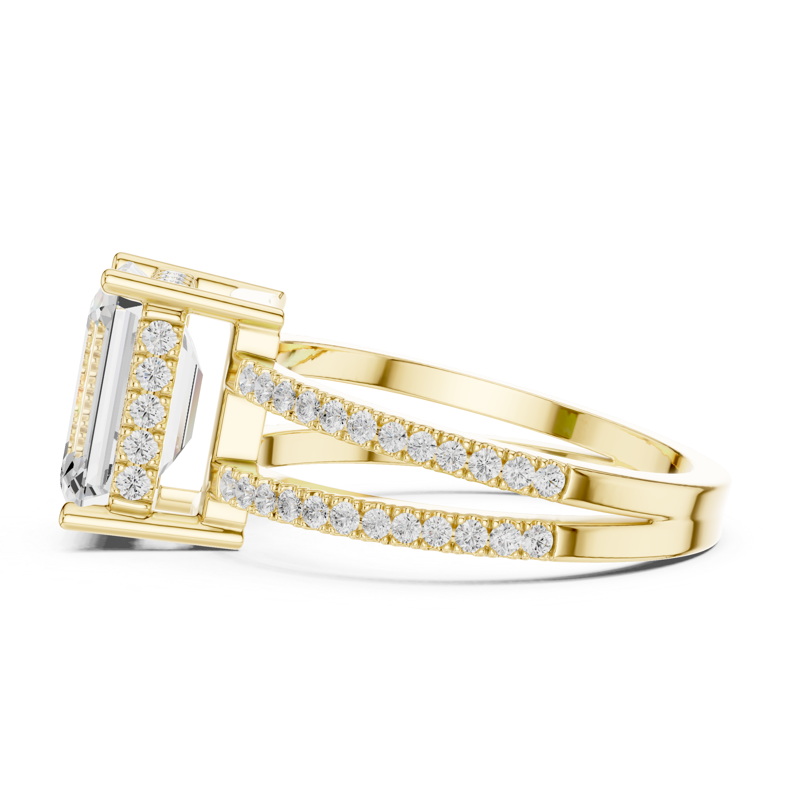 Multi-stone fashion ring with vibrant colors.