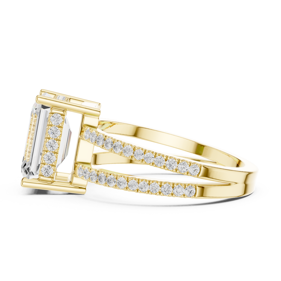 Multi-stone fashion ring with vibrant colors.