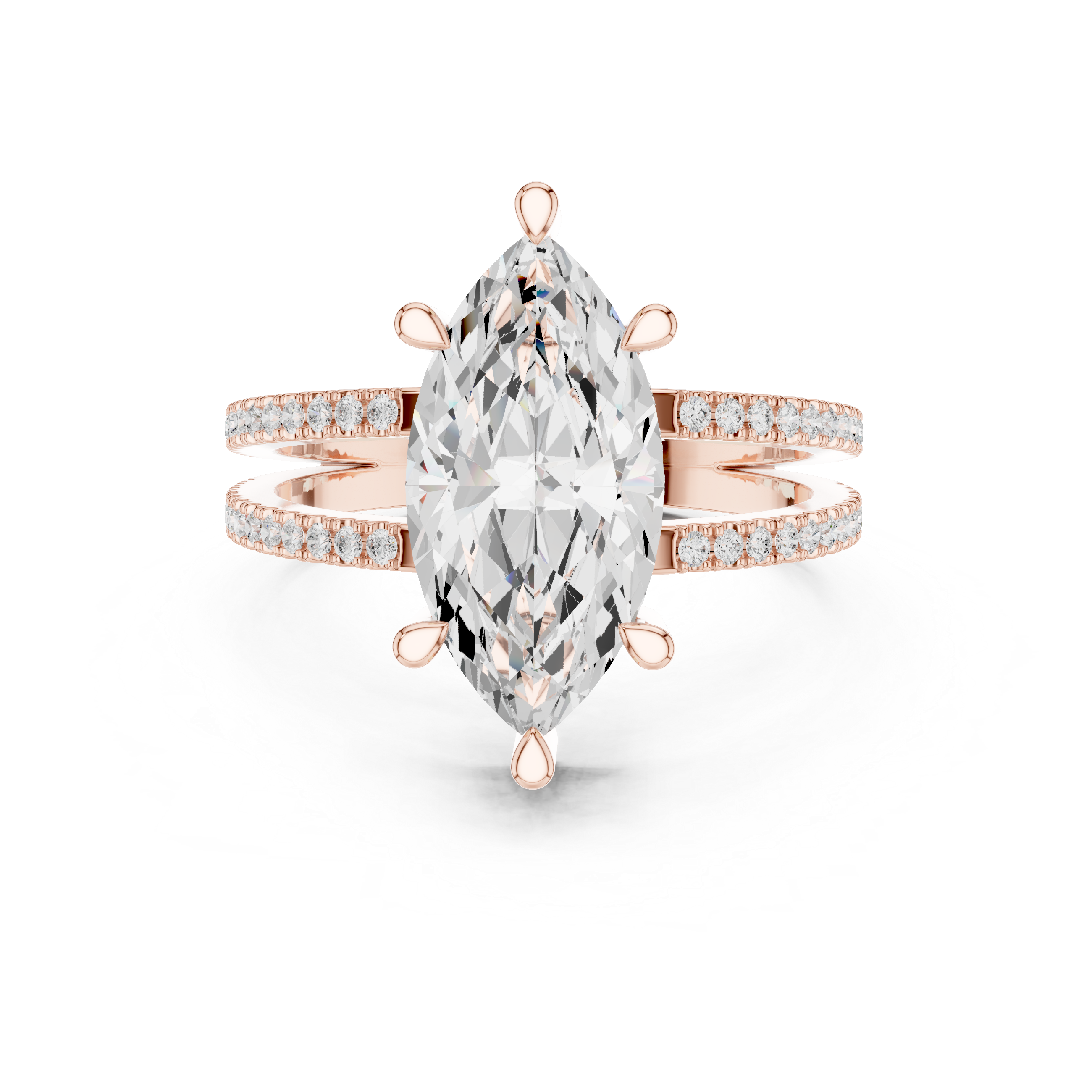 Modern open ring with adjustable ends.