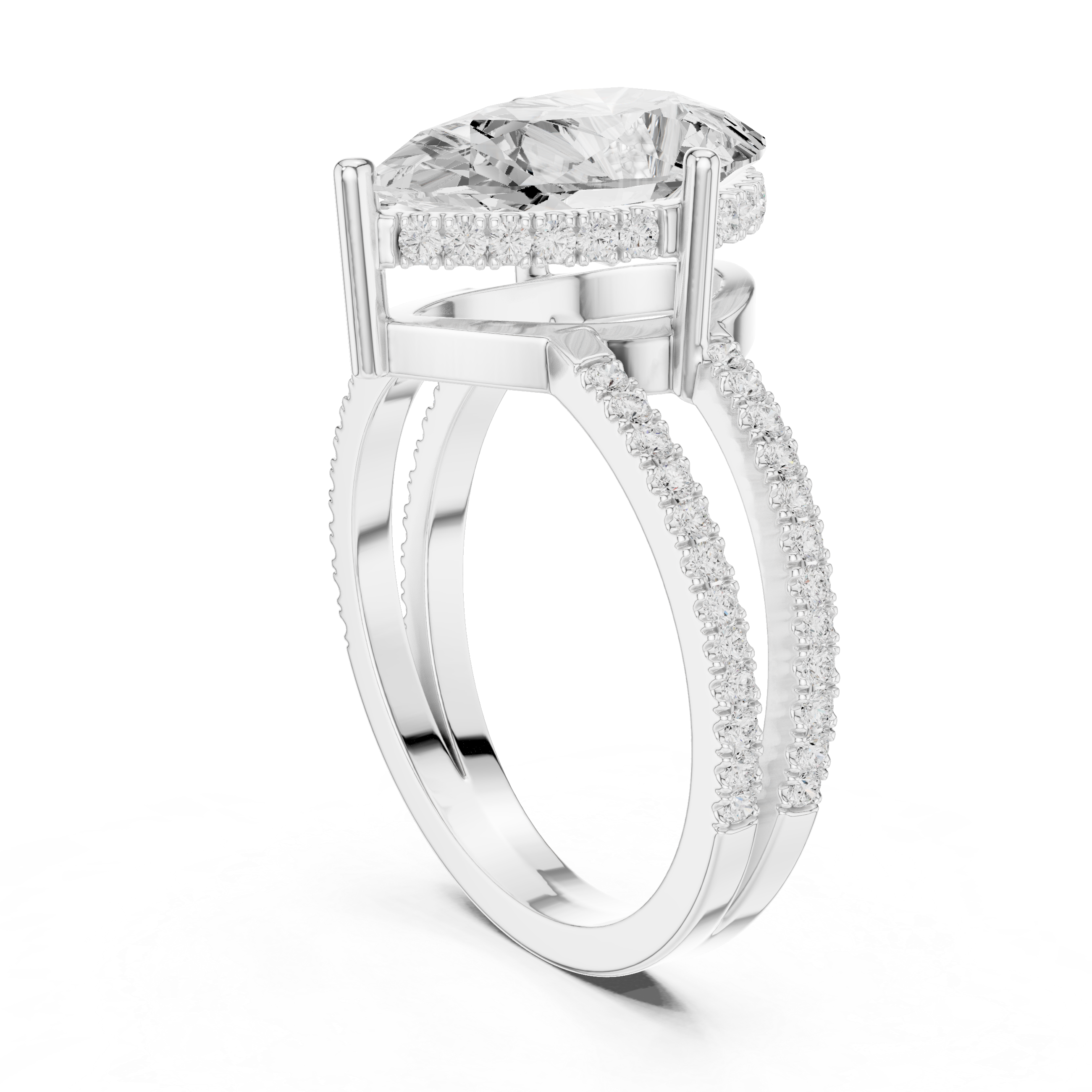 Anniversary band with gemstone accents.