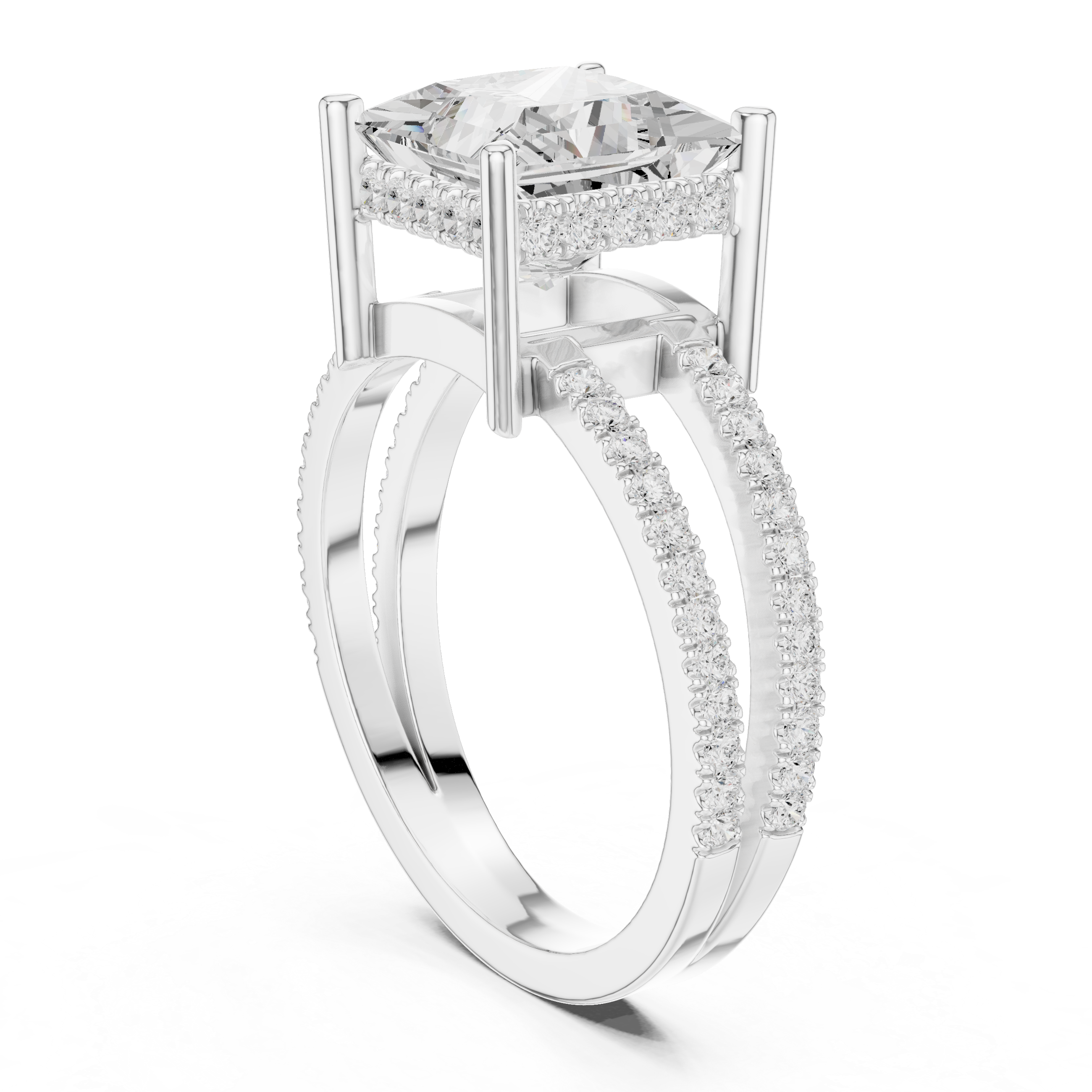 Smooth cable chain necklace with polished surface.