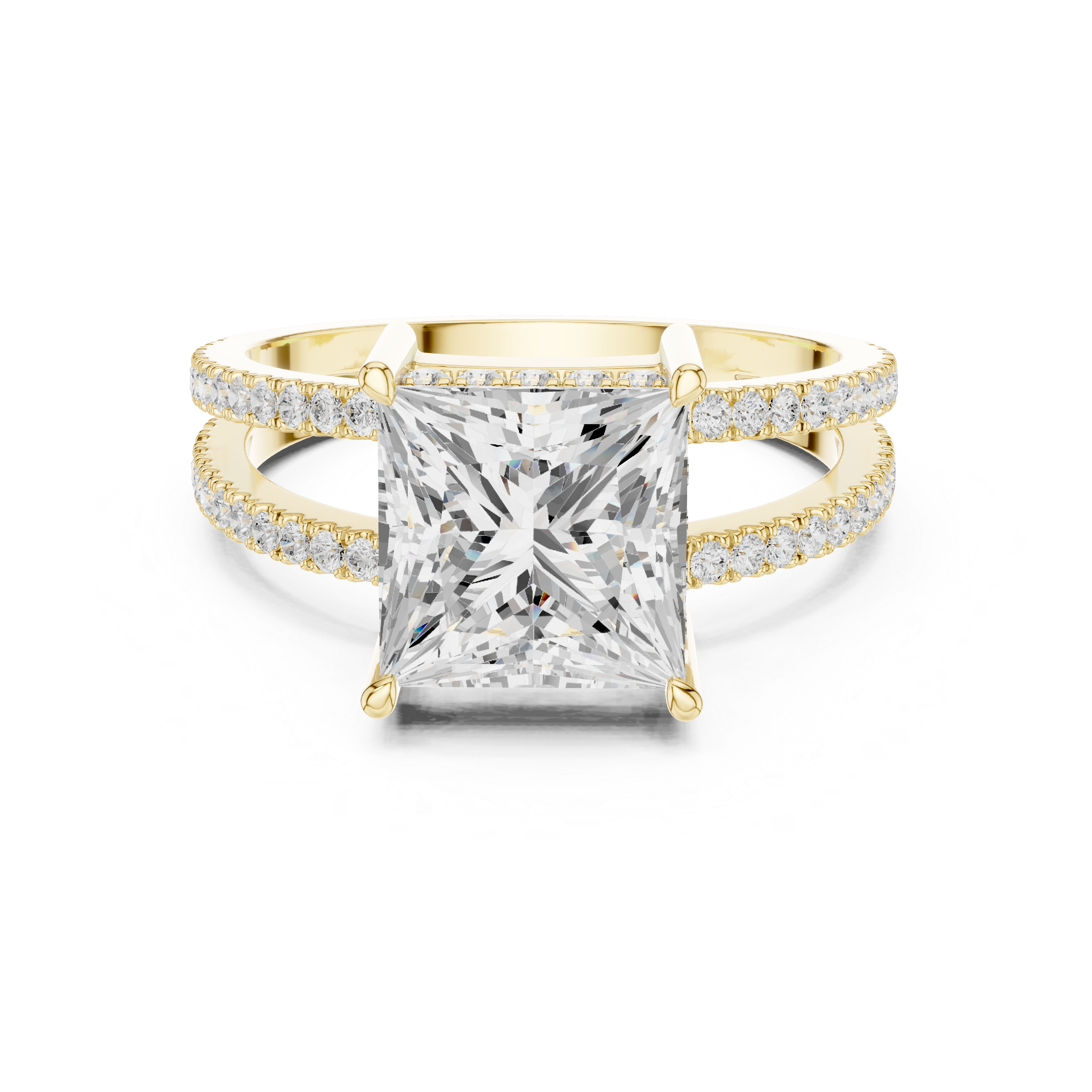 Diamond choker necklace with brilliant sparkle.