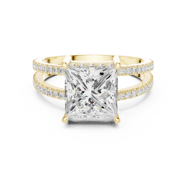 Diamond choker necklace with brilliant sparkle.