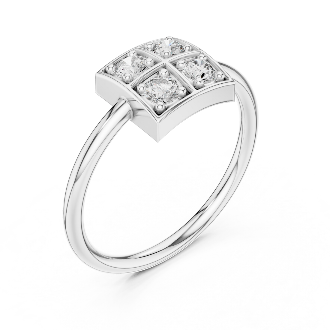 Classic diamond tennis bracelet with shine.