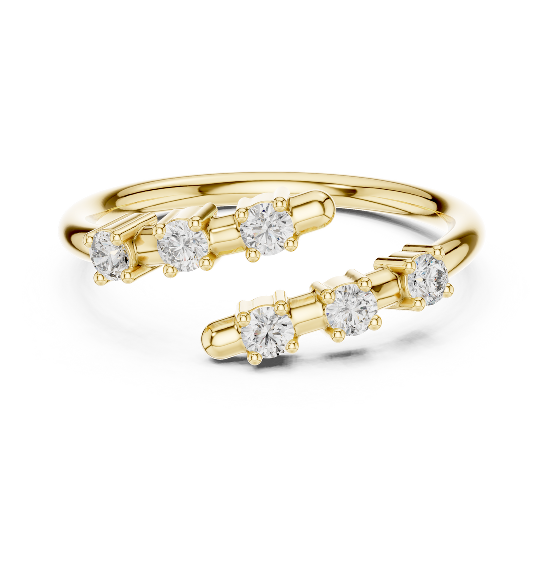 Luxury bridal set with intricate details.