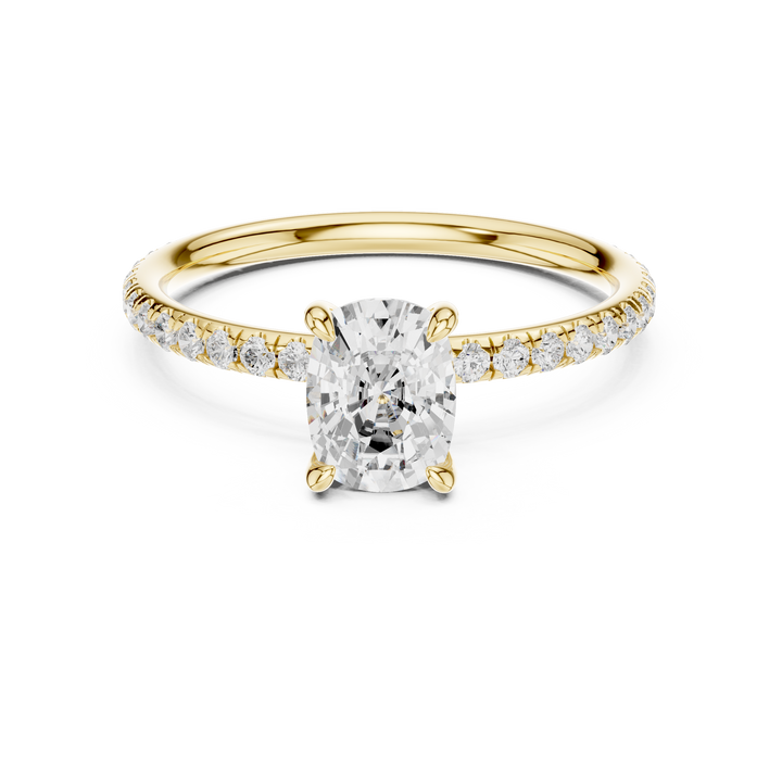 Pearl gemstone ring with elegant simplicity.