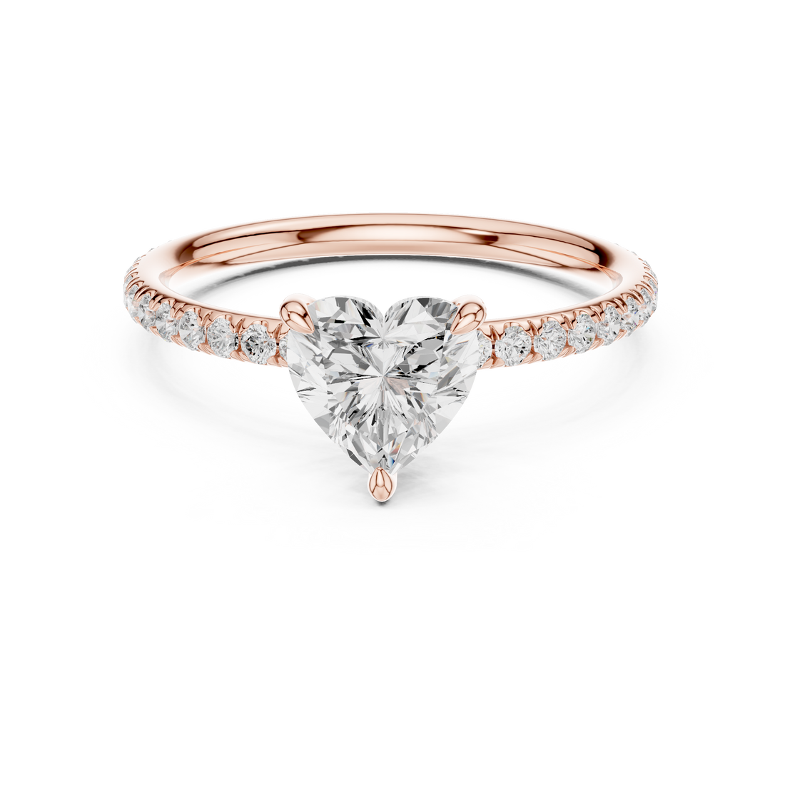 Classic engagement ring with timeless elegance.