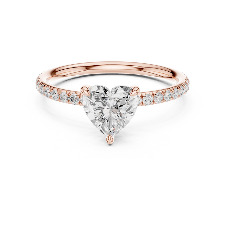 Classic engagement ring with timeless elegance.