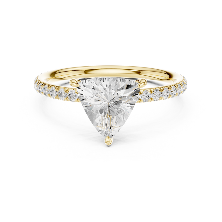 Diamond layered necklace with luxury appeal.