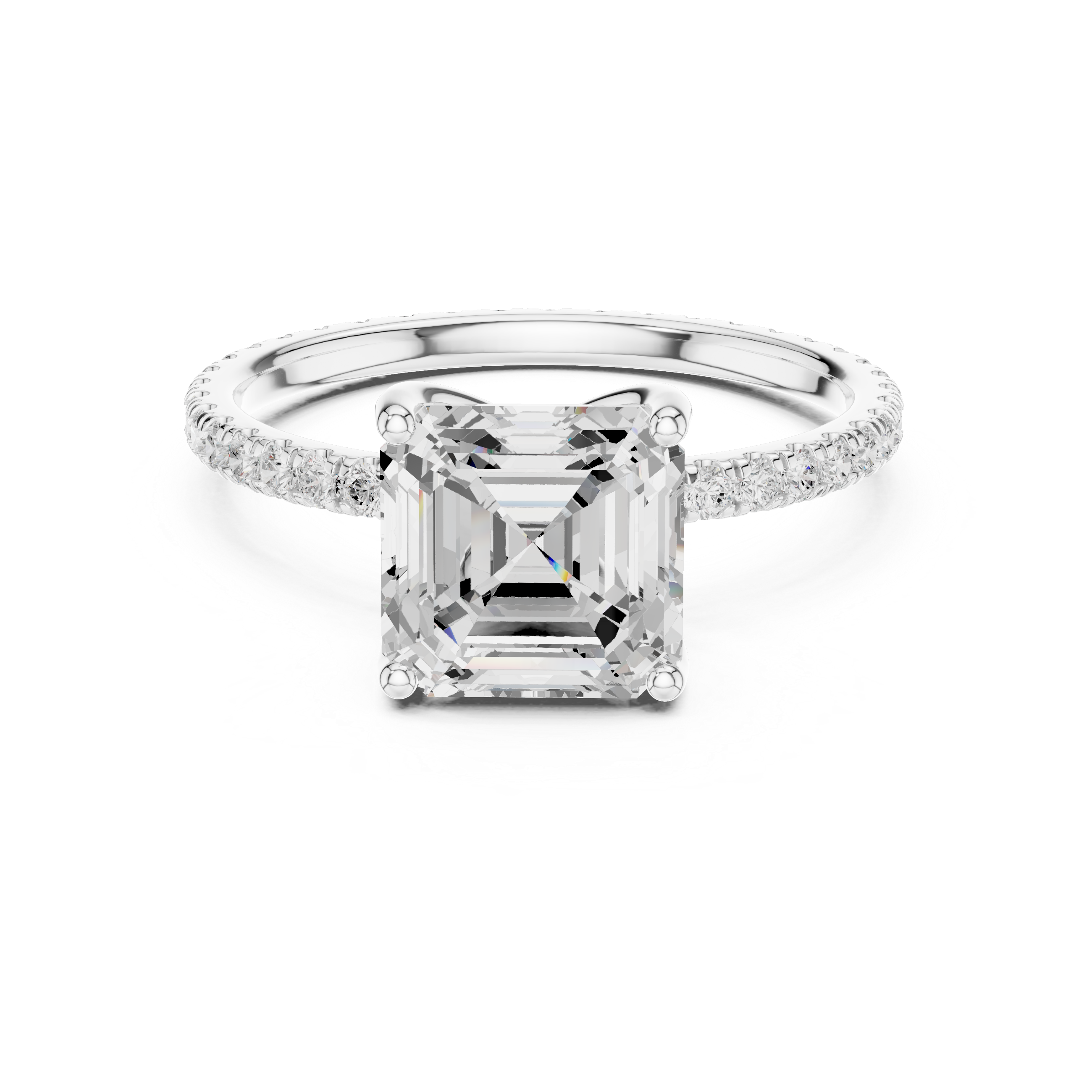 Classic wedding jewellery set with matching pieces.