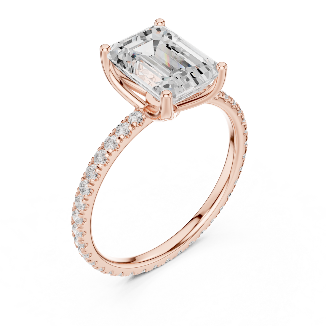 Cushion halo gemstone ring with elegant finish.