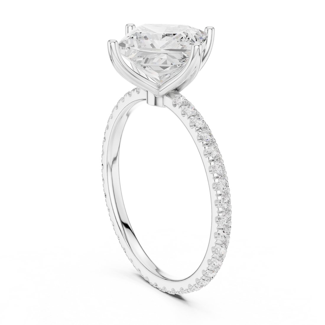 Floral nose stud with delicate decorative detail.