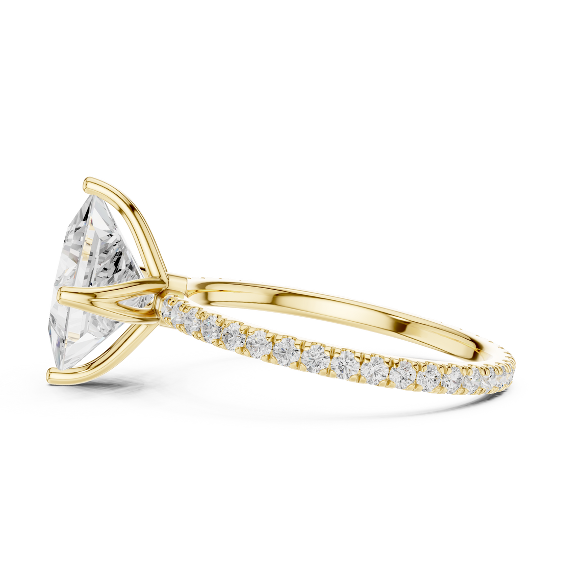 Smooth toe ring with polished metal finish.