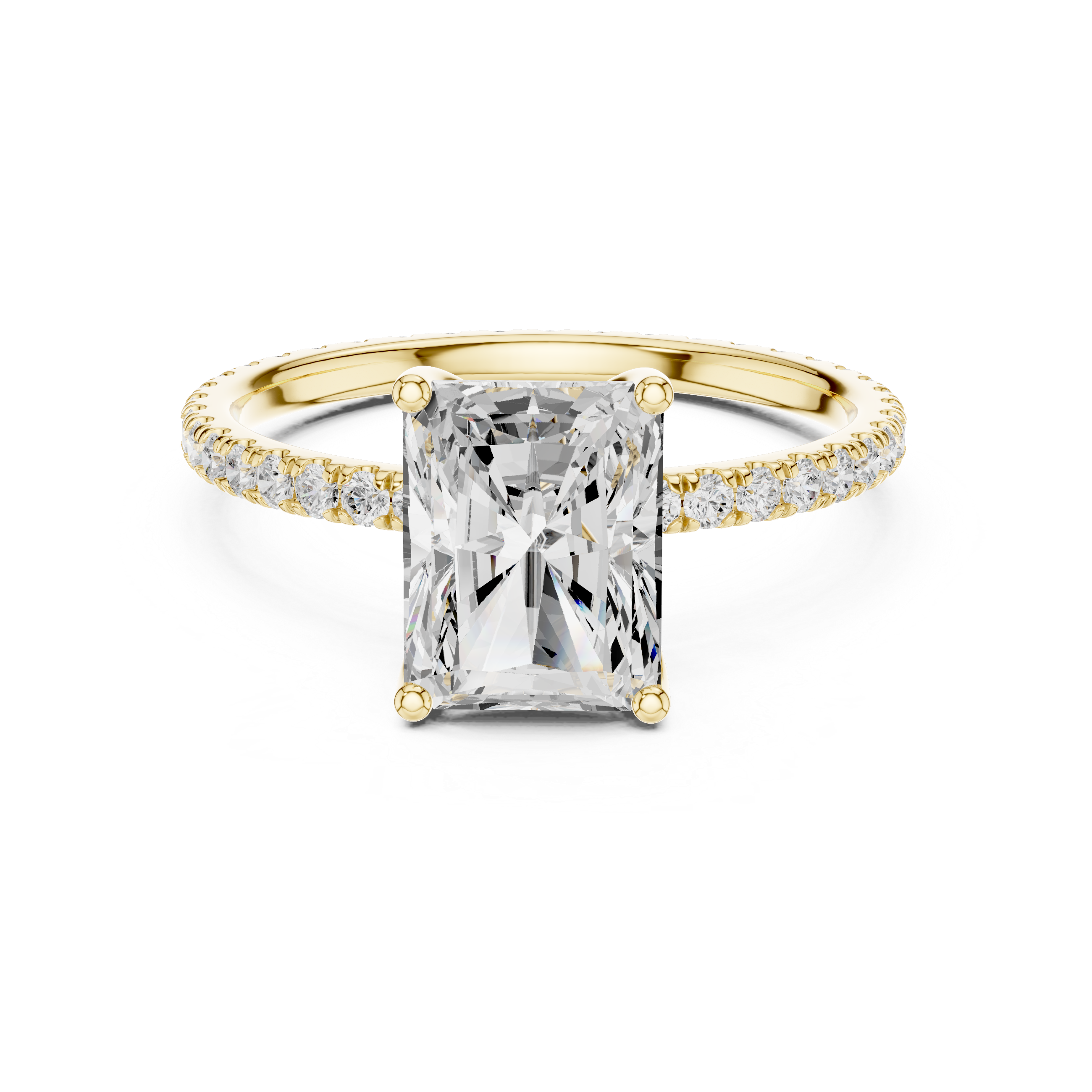 Men's gemstone ring with oval centerpiece.