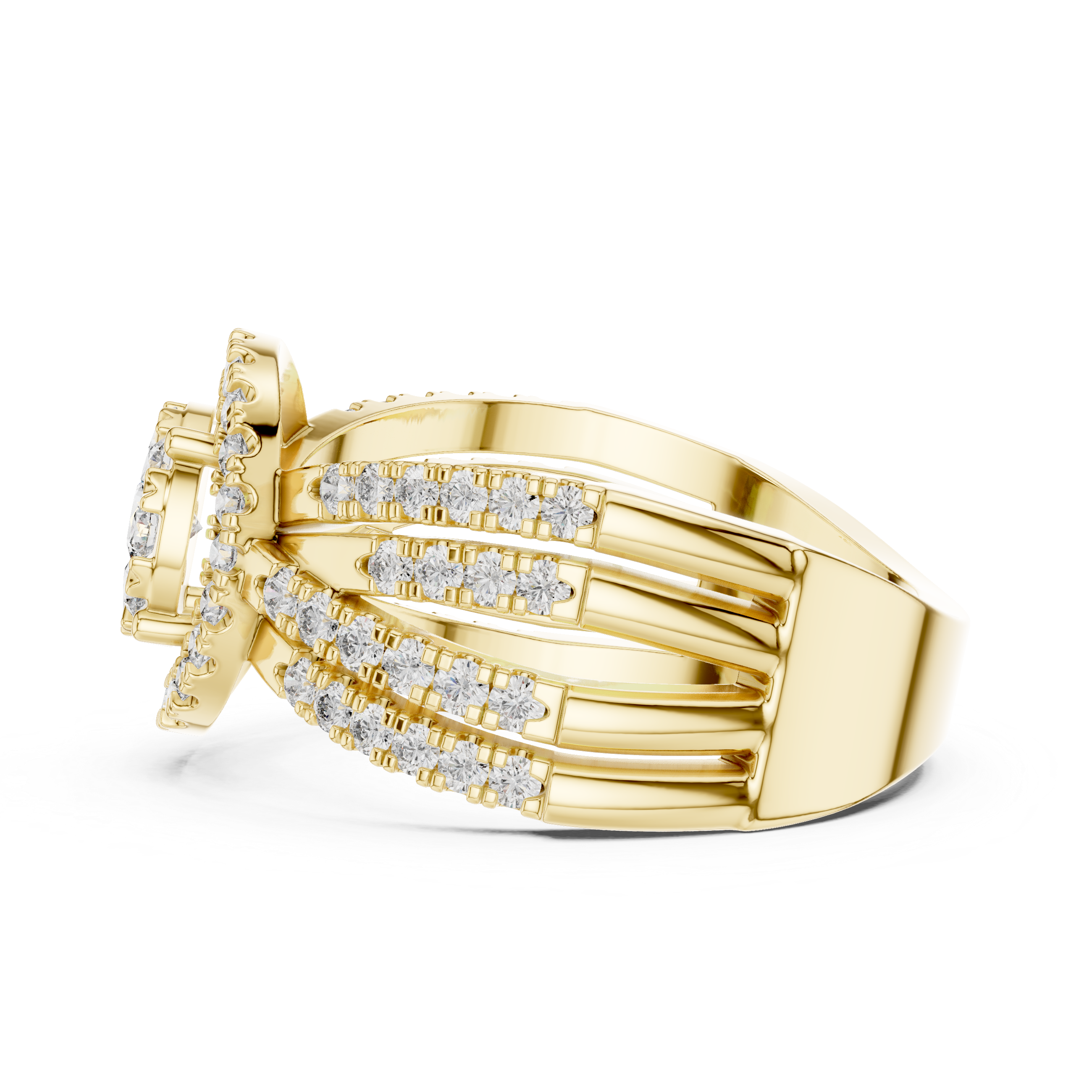 Slim gemstone bracelet with colorful stones.