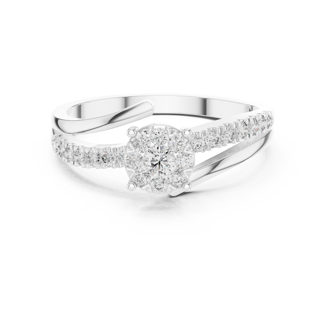 Elegant yellow gold chain bracelet featuring lab-grown diamond accents for a refined modern style.