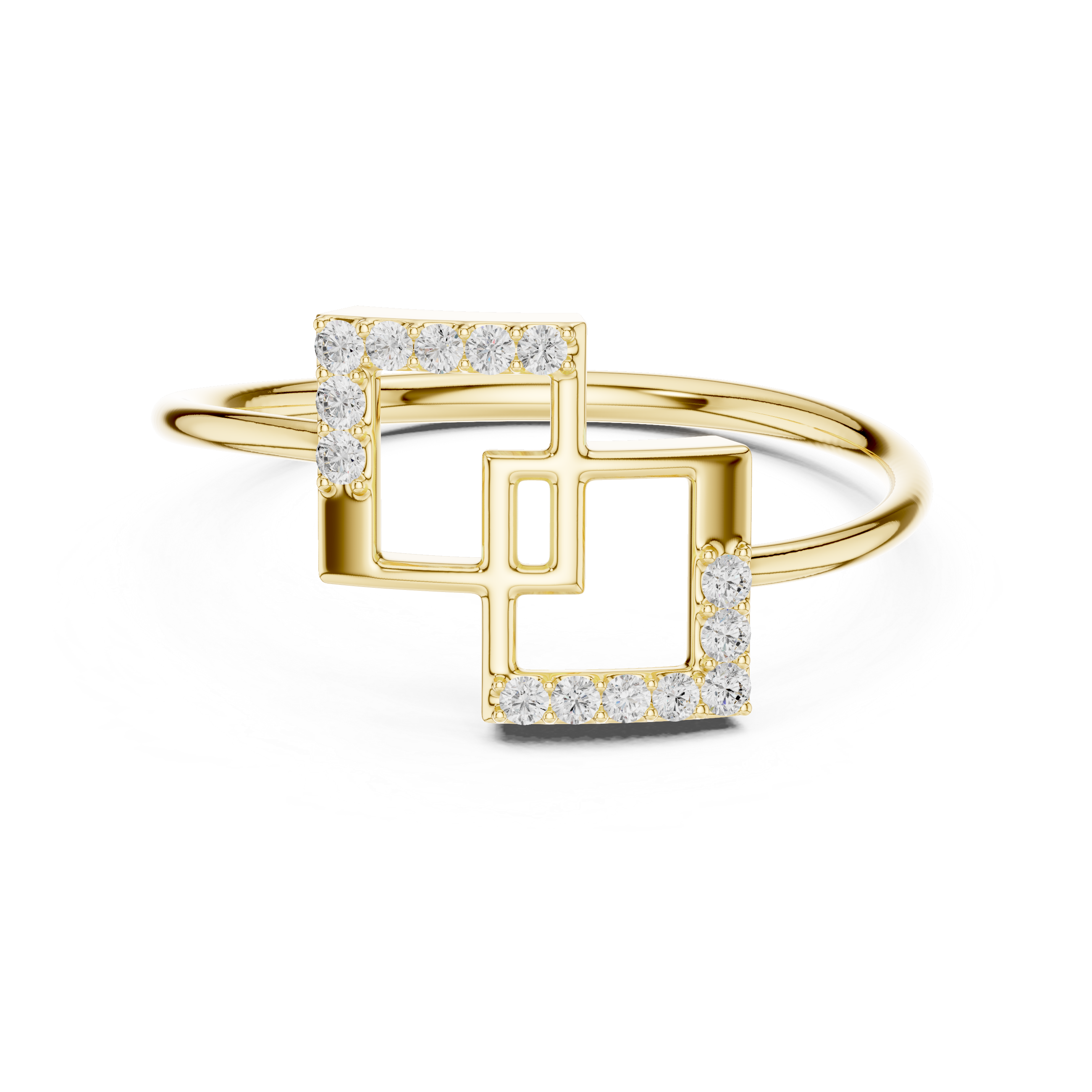 Decorative diamond ankle bracelet designed with lab-grown stones for modern fashion.