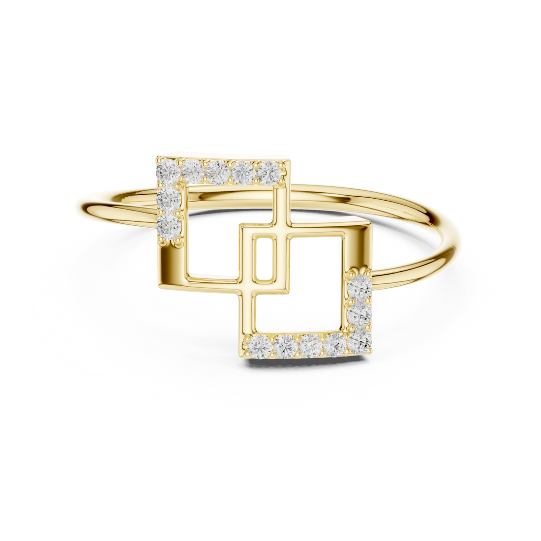 Decorative diamond ankle bracelet designed with lab-grown stones for modern fashion.