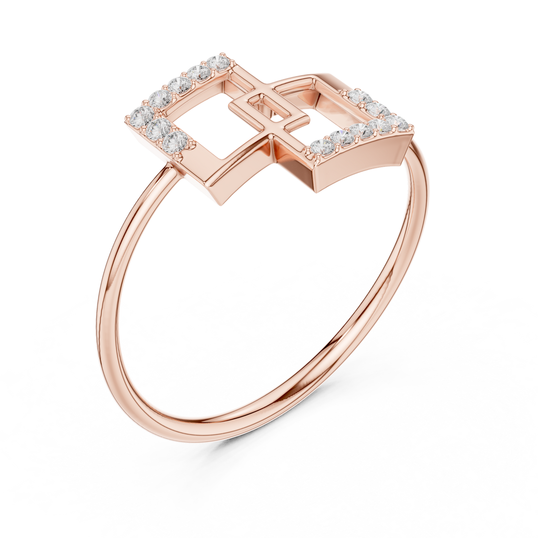 Bold men's lab-grown diamond ring crafted in polished gold with strong masculine design.