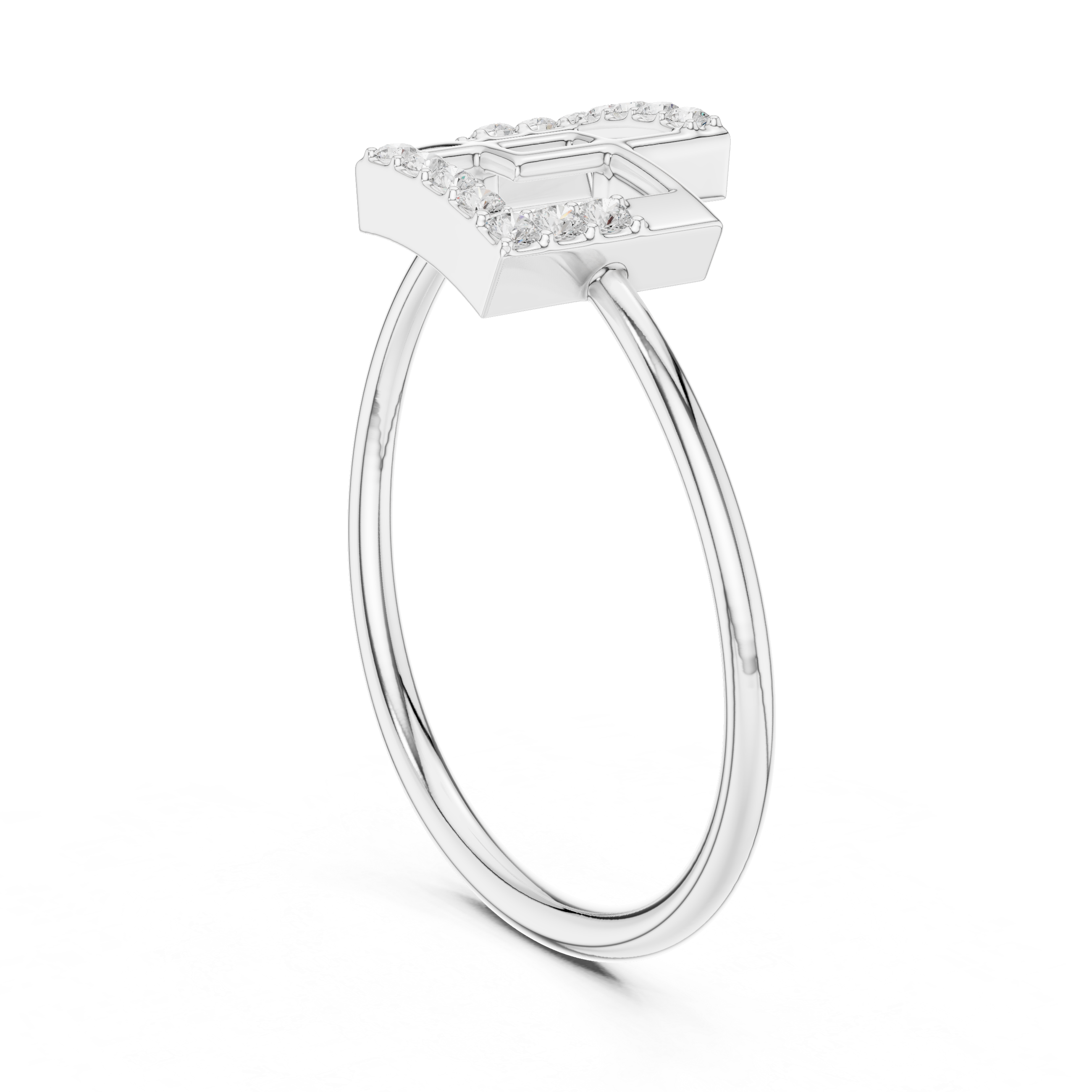 Classic men's wedding band featuring lab-grown diamonds set in white gold for timeless elegance.