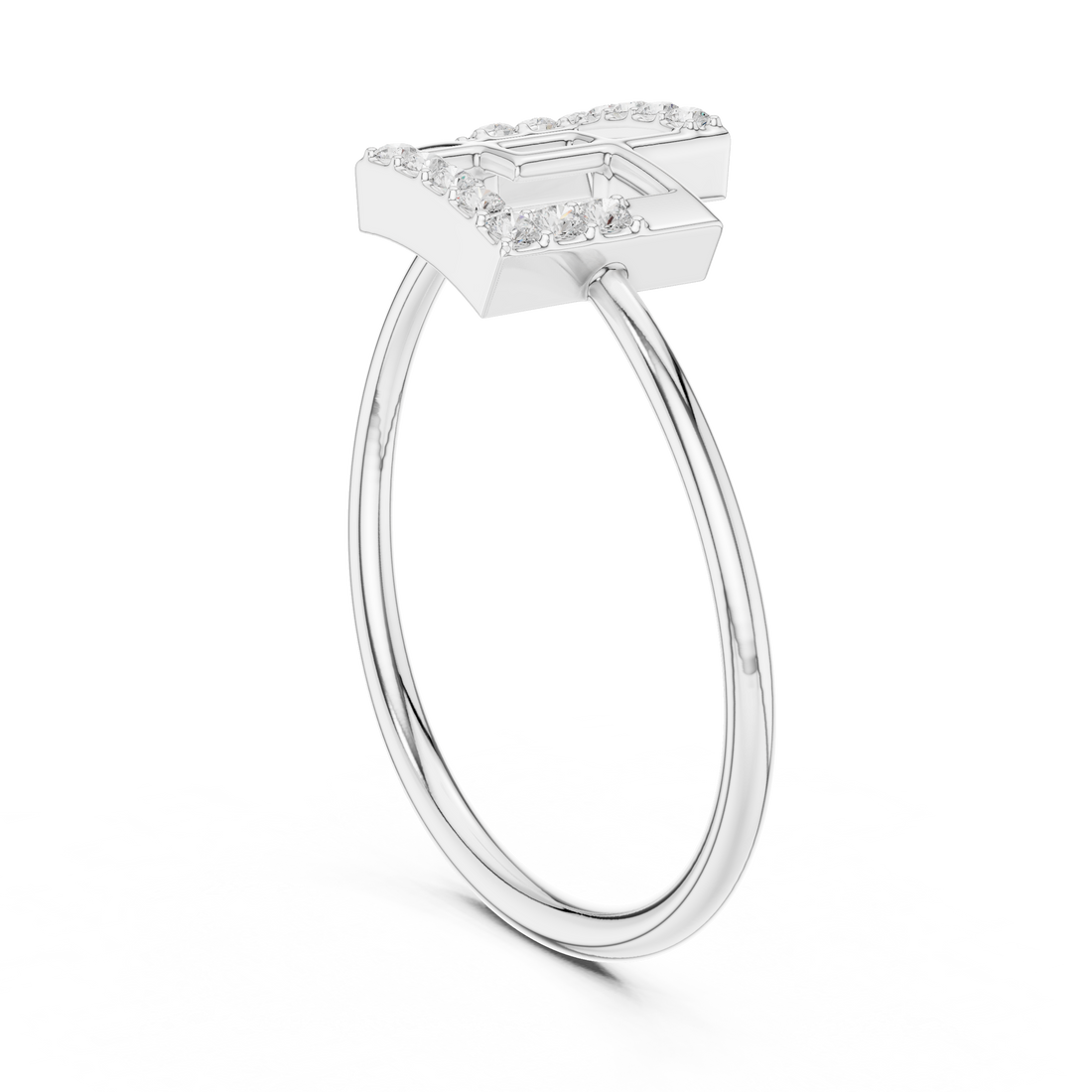 Classic men's wedding band featuring lab-grown diamonds set in white gold for timeless elegance.