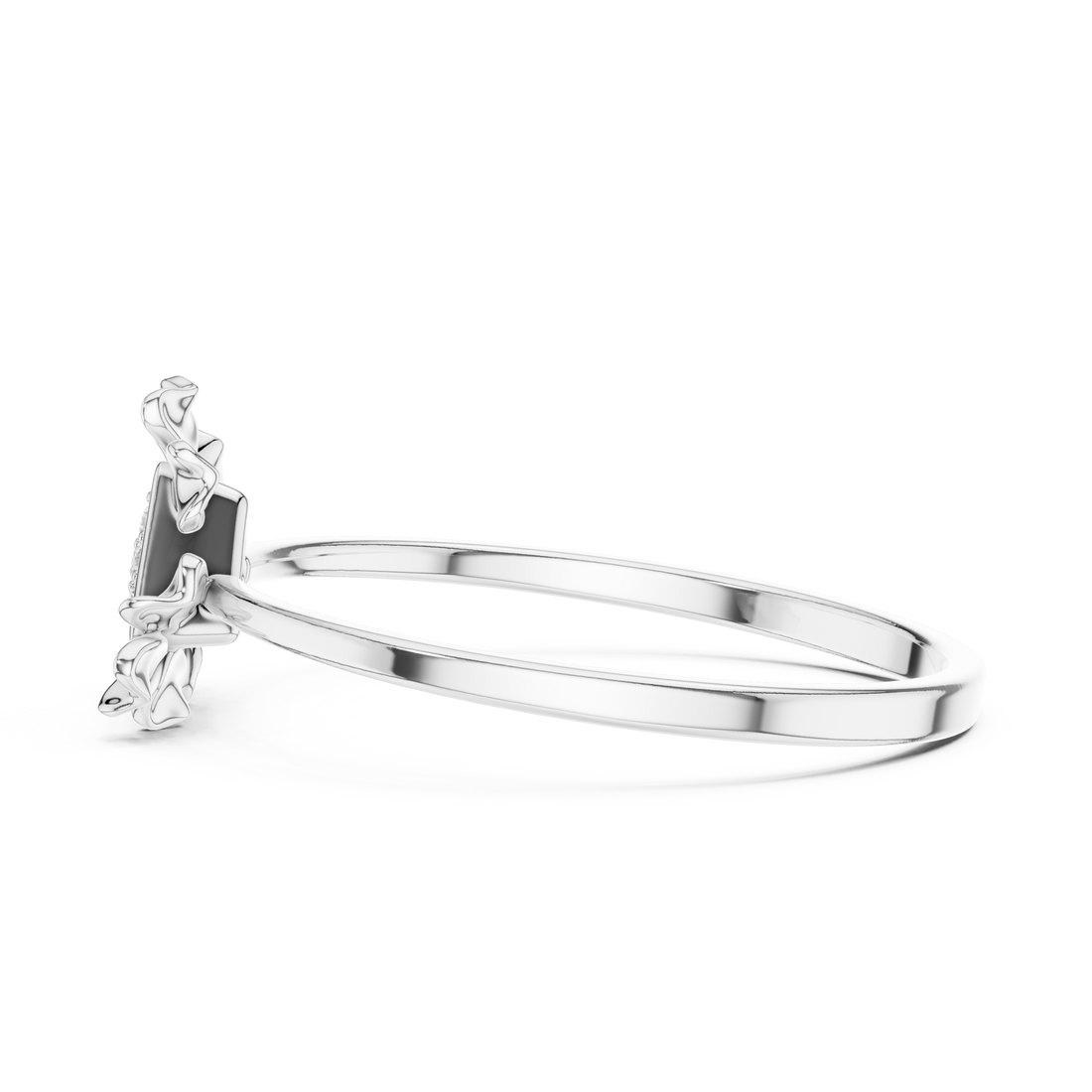 Kids necklace featuring playful pendant designed with CZ diamond embellishments.