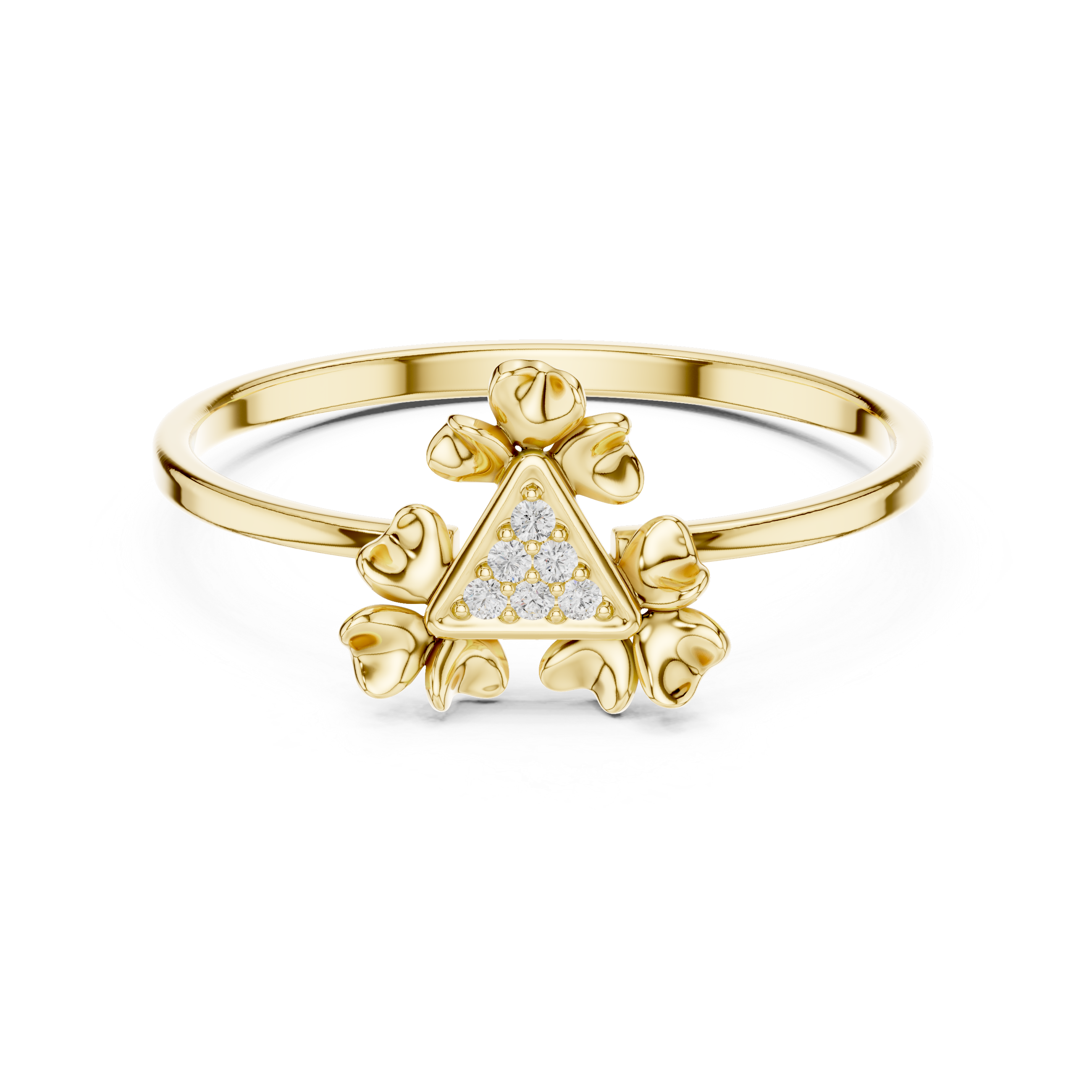 Elegant eternity band featuring continuous lab-grown diamonds set in polished white gold.