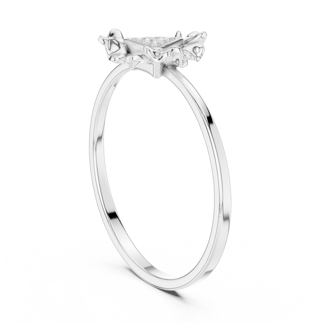 Celebration ring crafted with colorful gemstones and diamond accents in gold finish.
