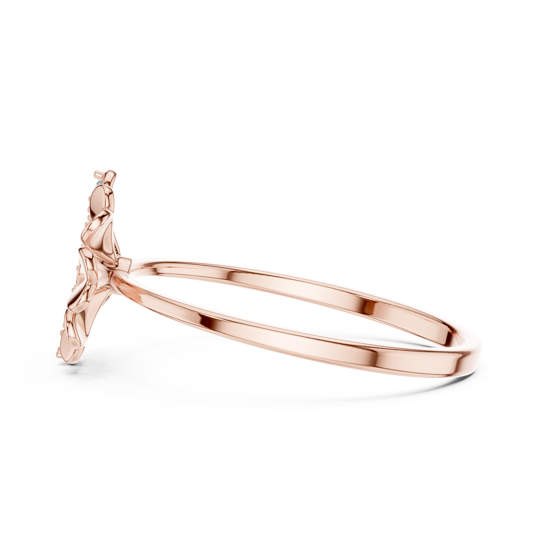 Classic gold necklace designed with subtle diamond detailing for everyday elegance.