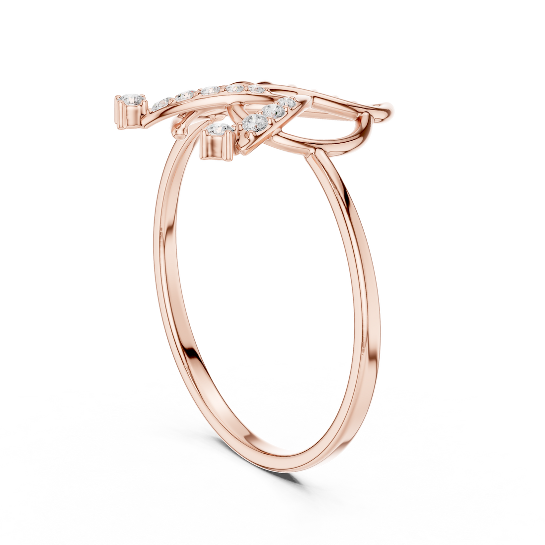 Solitaire diamond pendant necklace in classic white gold finish.